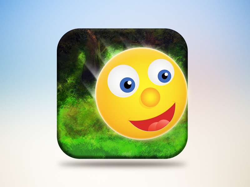 ios iphone Fun Icon forest play
