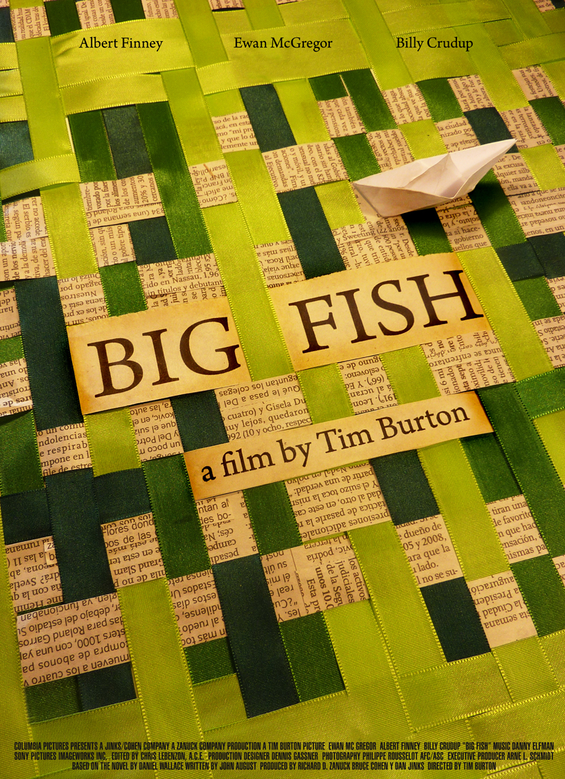 big fish Cinema cd poster book