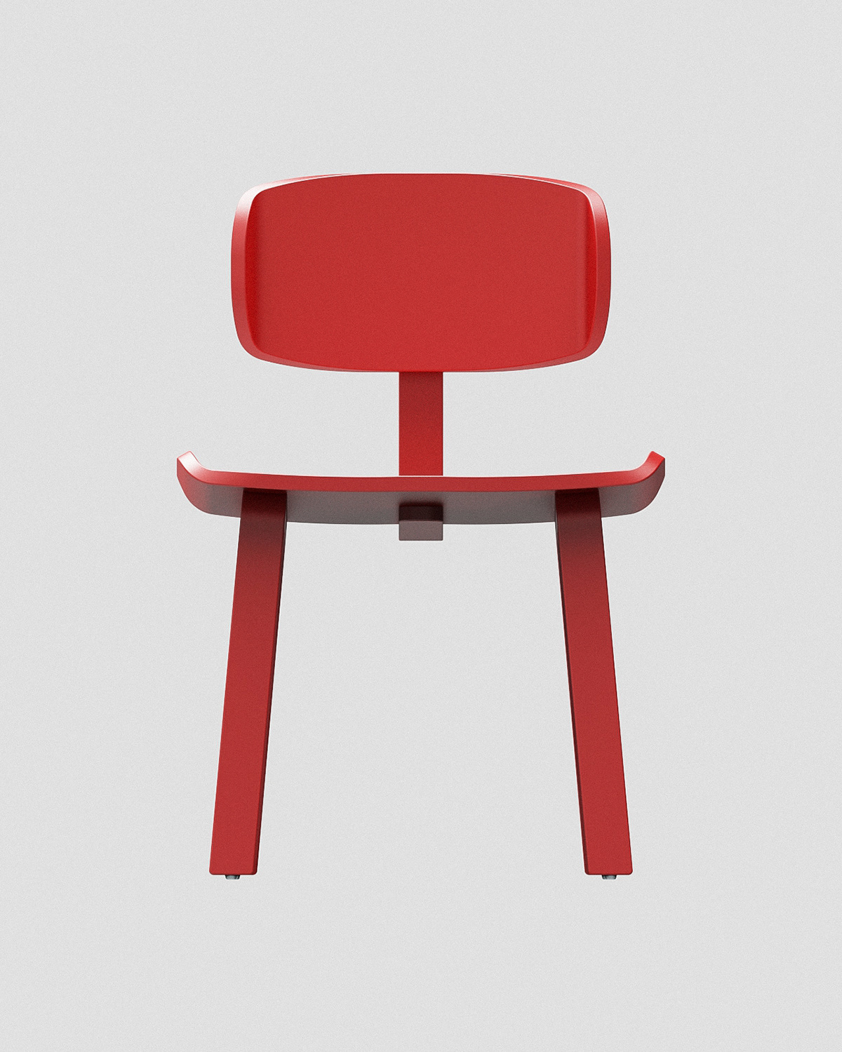 3d modeling chair design furniture rendering plastic chair
