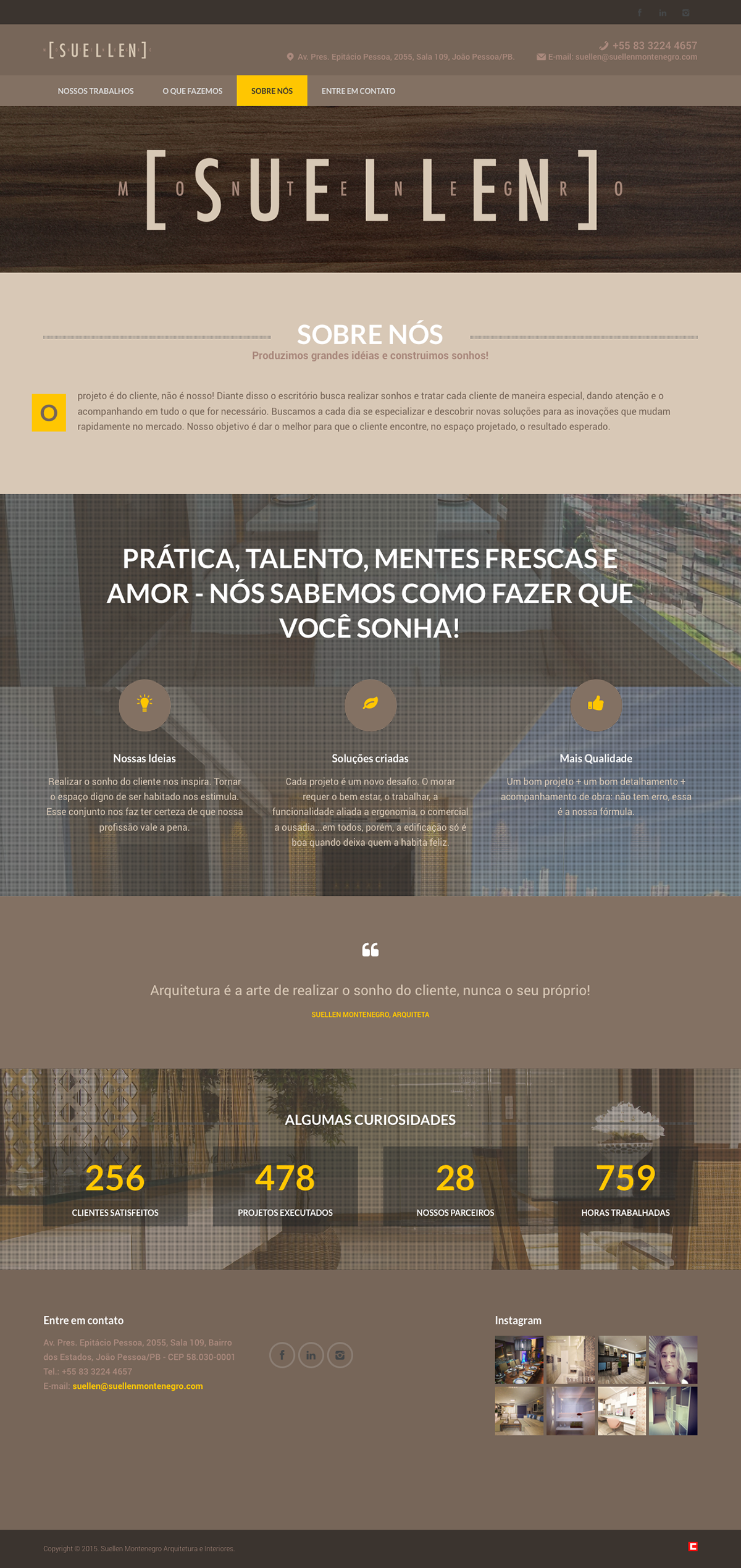 criação de site site arquitetura clidenorME clidenor site site responsivo João Pessoa Paraíba