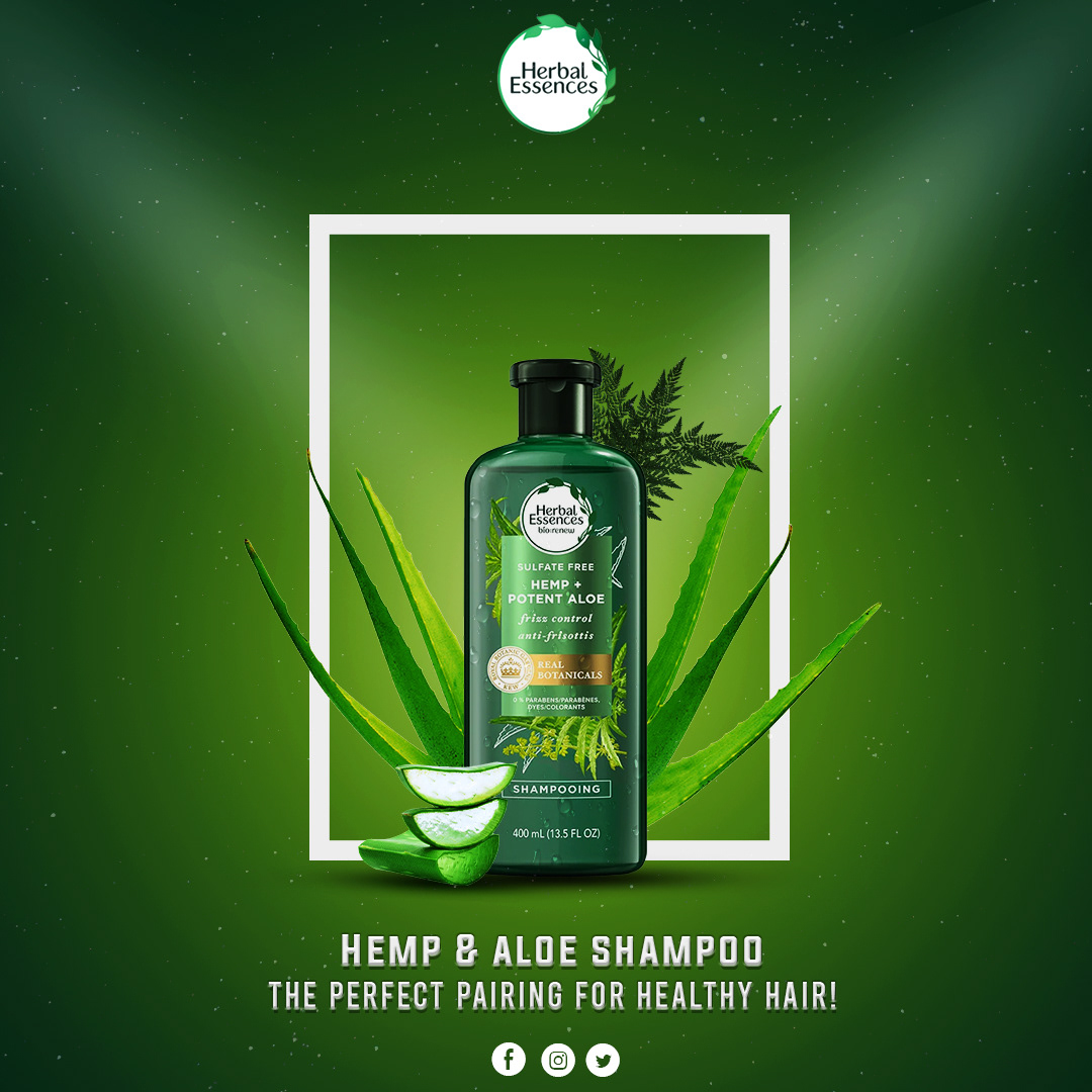 ads brand identity campaign Herbal essences product social media campaign Social media post Socialmedia