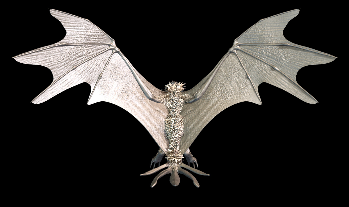Zbrush Character creature design anatomy dragon bird fantasy sculpture 3D model
