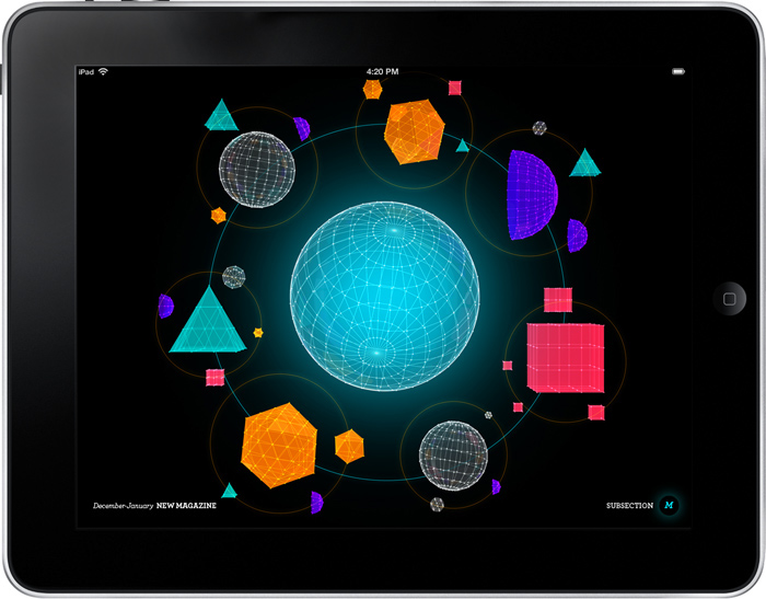 future user interface iPad interactive design concept social media