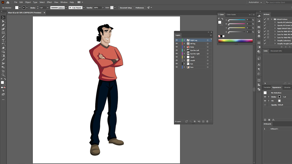 2D Animation Adobe After Effects artwork cartoon character animation comic DigiArt Digital Art  motion graphics  Rigging and Animation