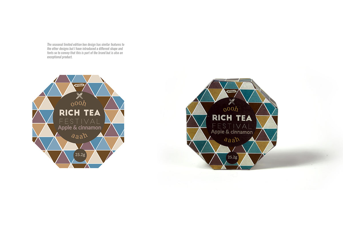 millennial generation y Rich Teas biscuits snack box colour variety Variations