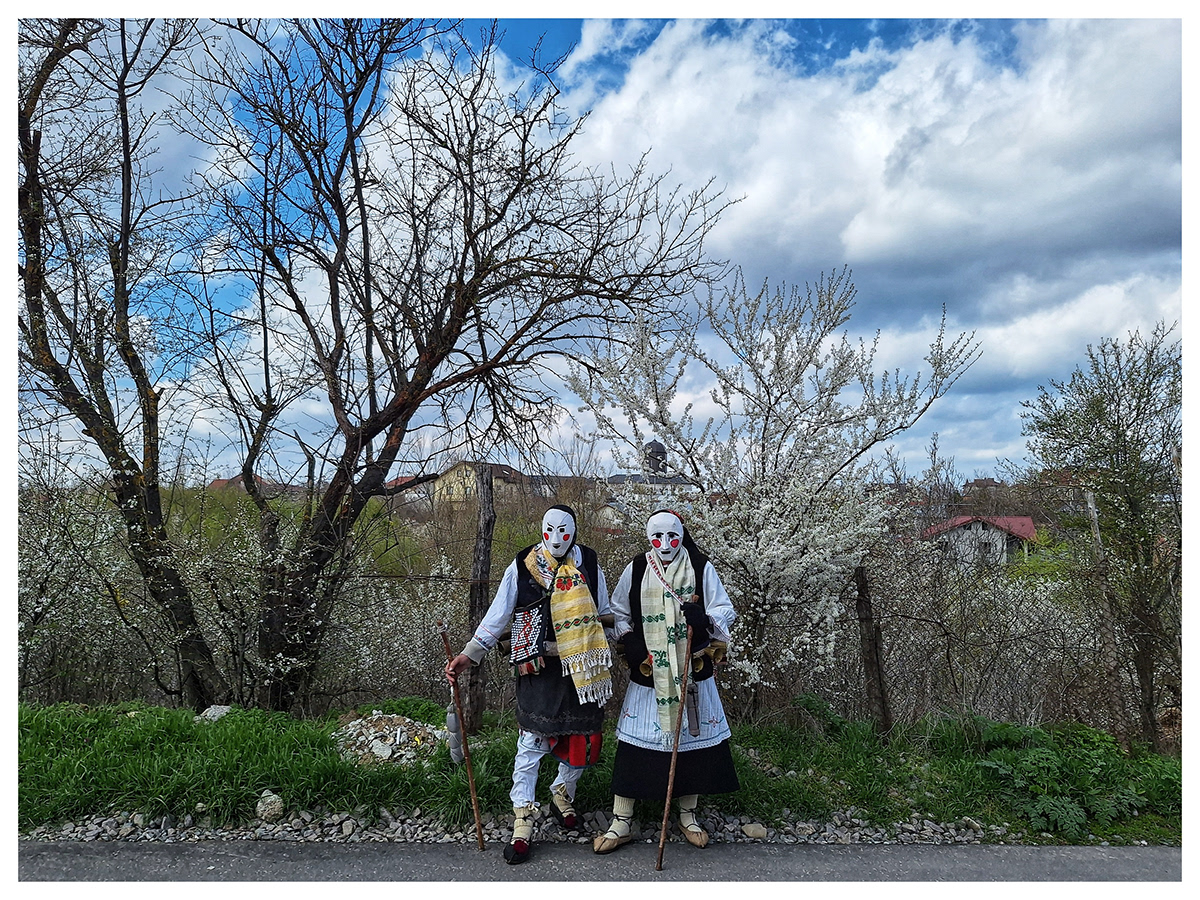 tradition Photoreportage Documentary  balkans Anthropology Ethnic Custom spring Magic   ritual Carnival pagans