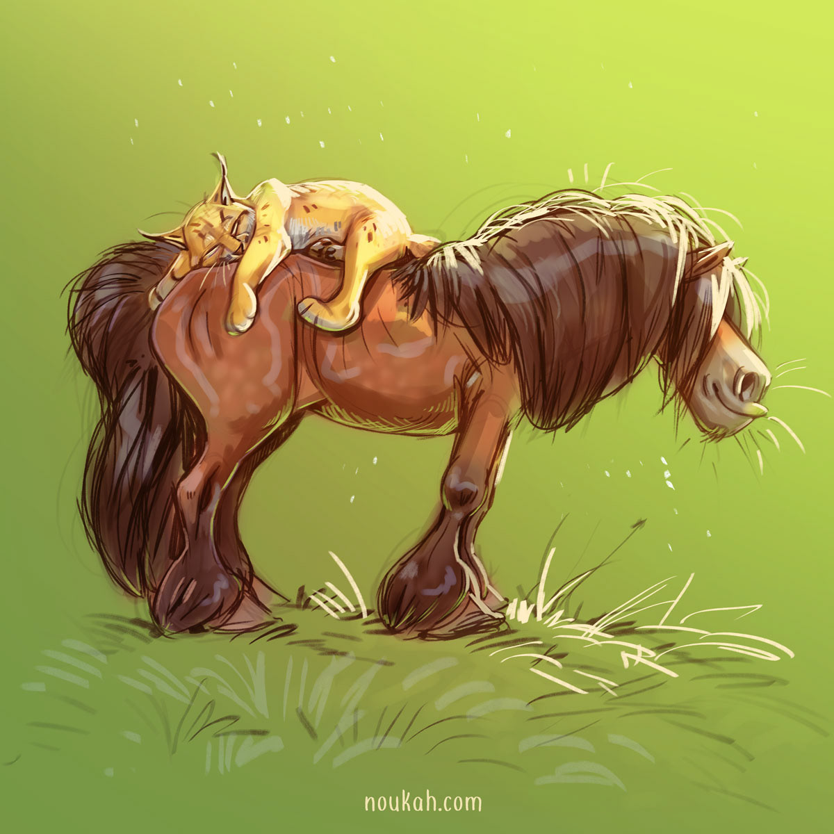 characterdesign characterillustration childrensbook digitalart FOX horse VisDev visualdevelopment wolf