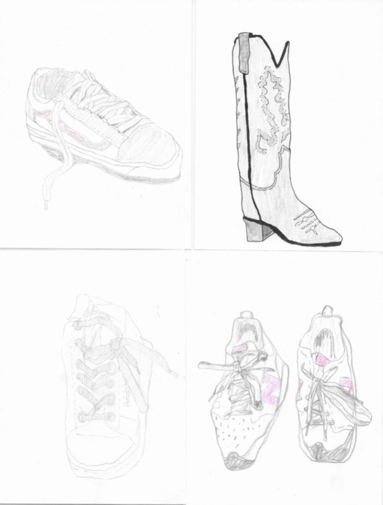 Drawing  ILLUSTRATION  shoes sneakers