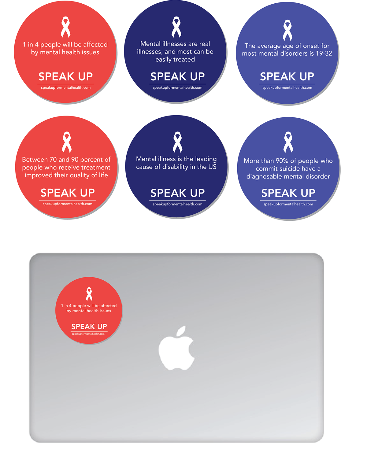 Mental Health awareness awareness mental health stigma speak up sticker