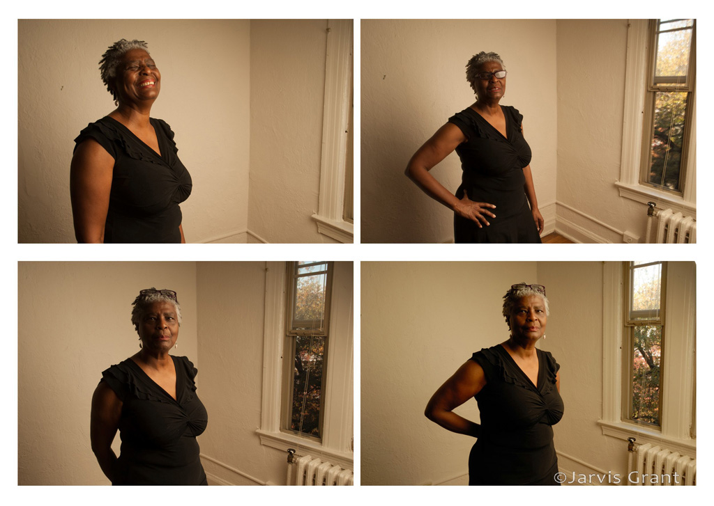 portrait black & white african american design women