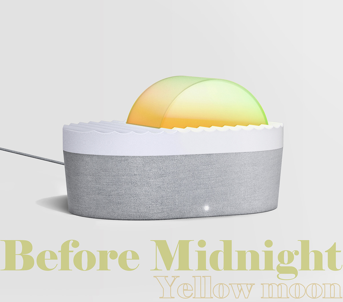 ai Audio bluetooth color Lamp light lighting moon speaker product design 