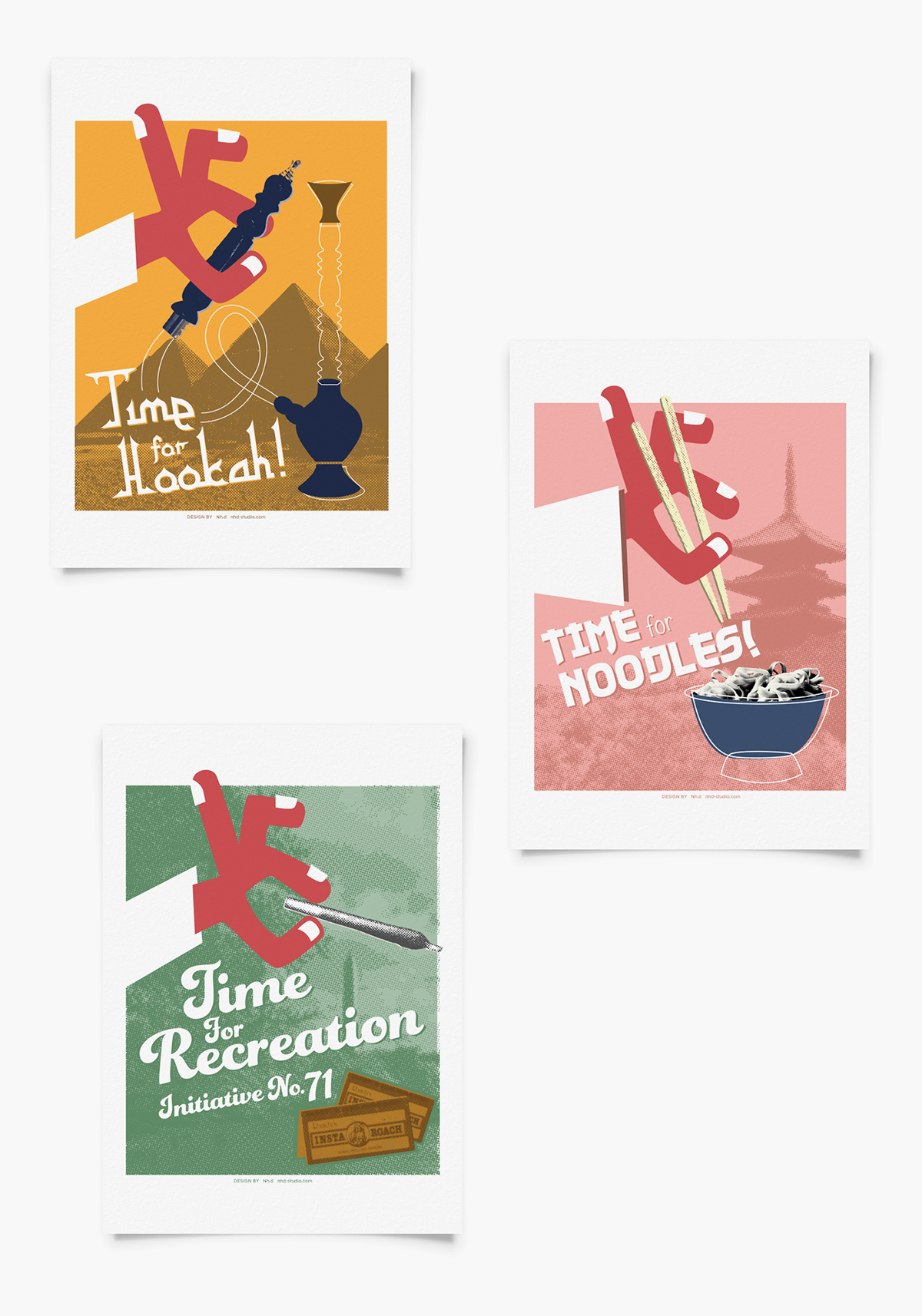 time tea Screenprinting Fun posters prints Food 