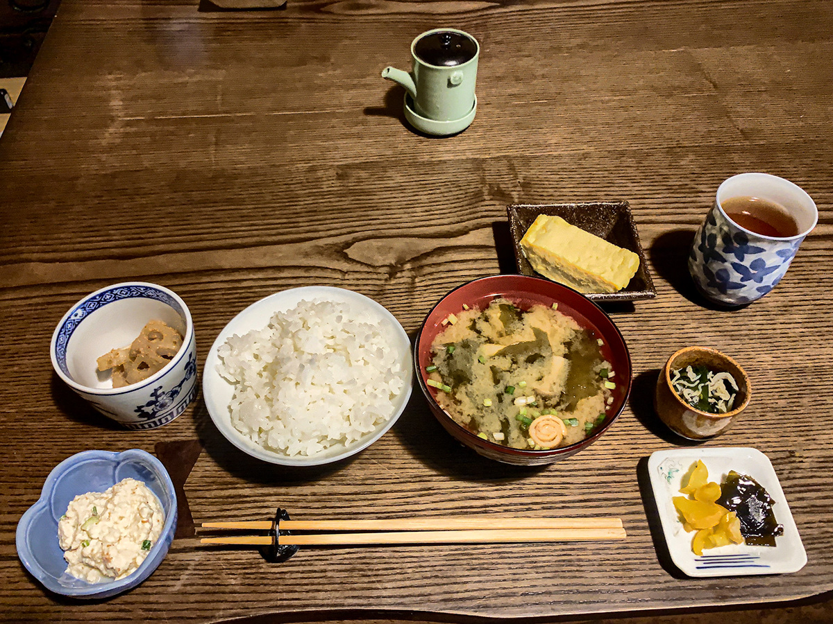 Breakfast in Japan