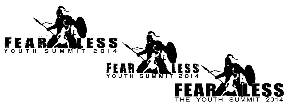 goliath david bible Fearless logo Silhouette shadow summit youth summit KKB