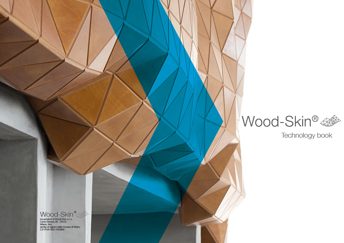 Wood-Skin® Tachnology Book materials Catalogue graphic