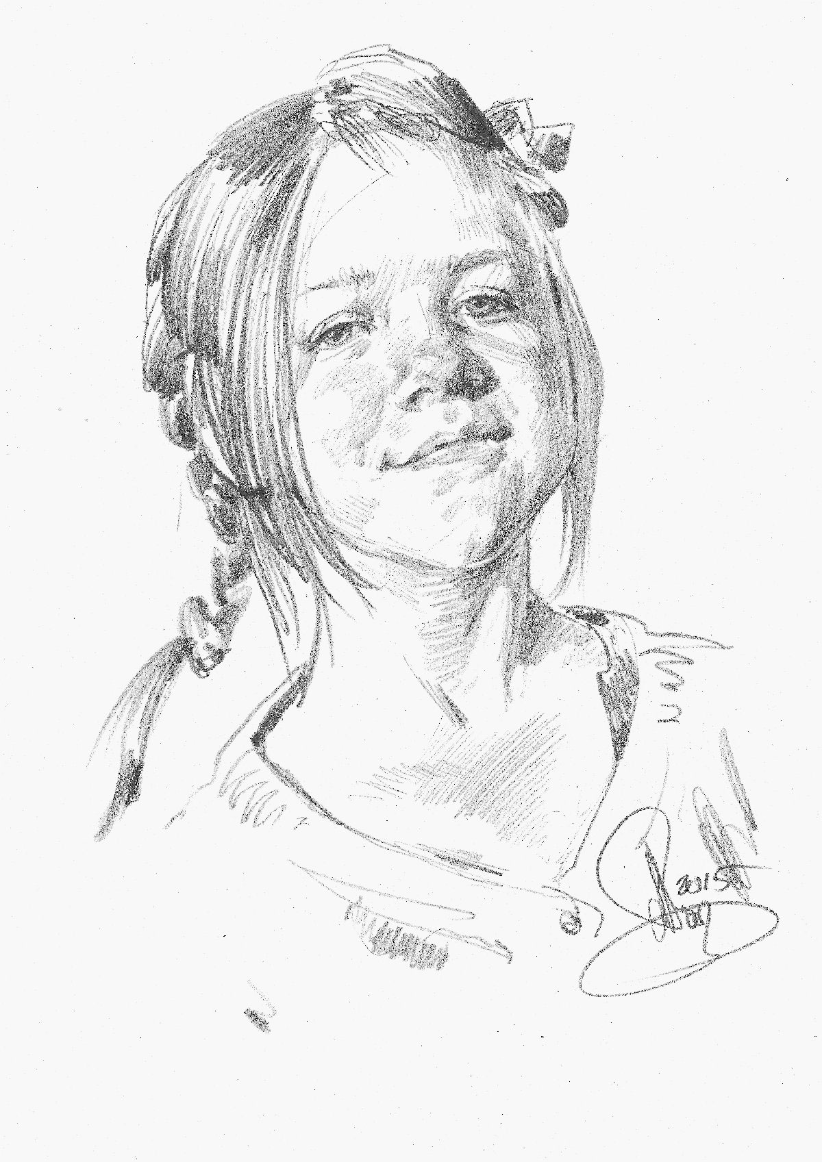 pensil portrait alextochin портрет графит карандаш