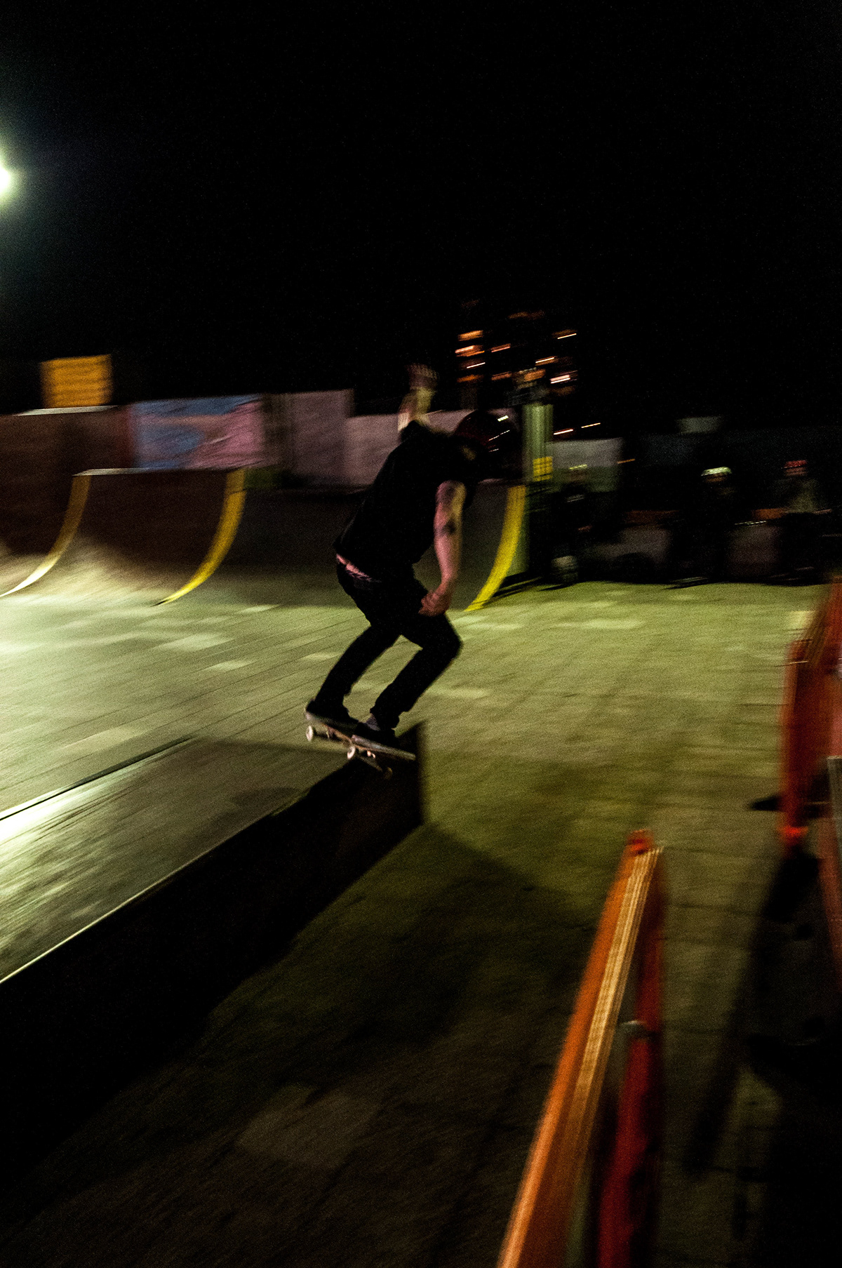 Skating skateboarding skater southsea portsmouth blur