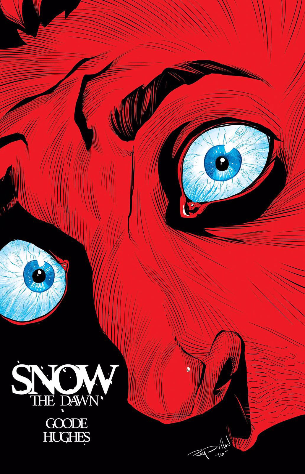 comic snow graphic series novel indie villains concept Small Press super heroes super fantasy Sci Fi science fiction