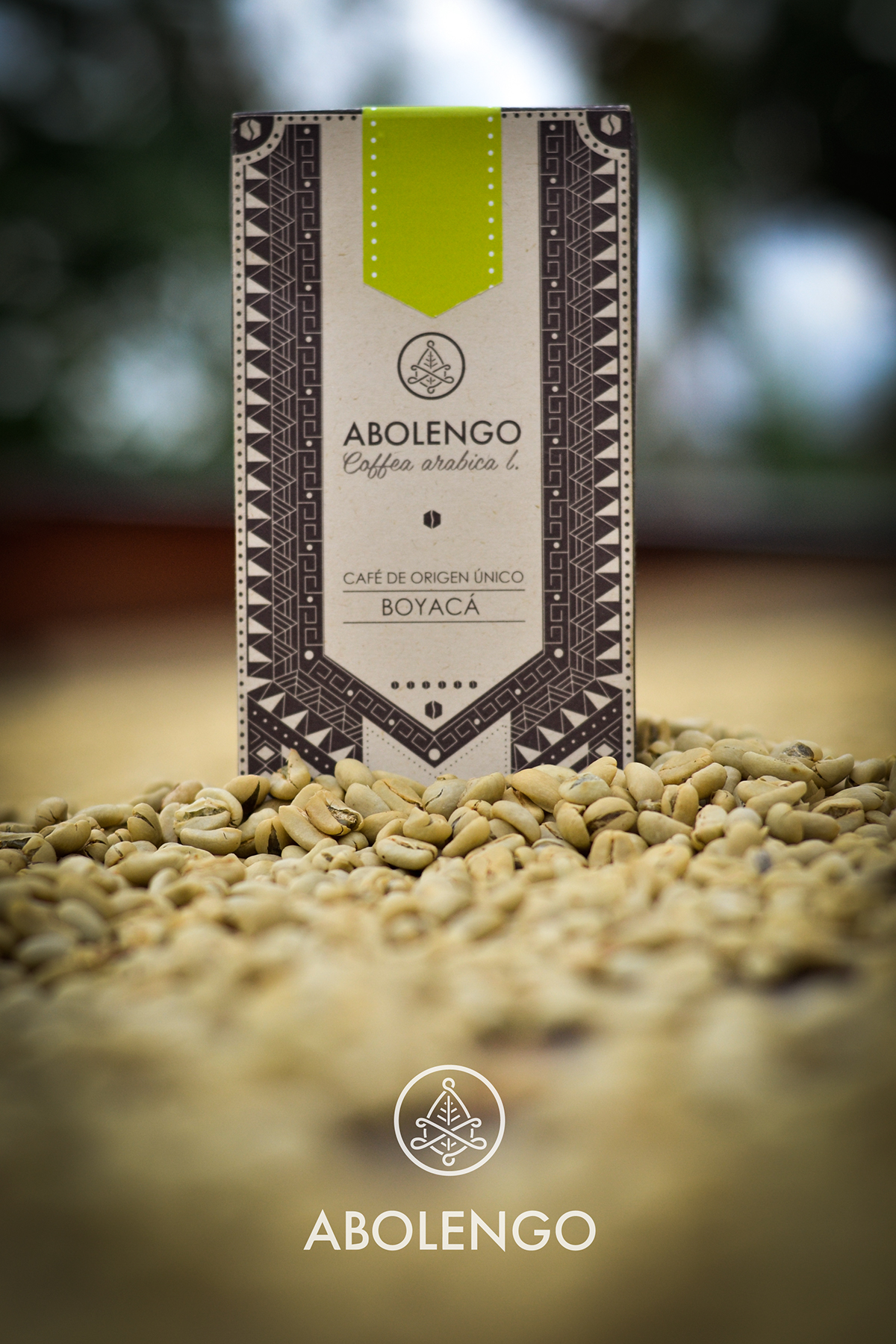 coffe cafe arabica organico Boyaca logo empaque Fotografía de producto