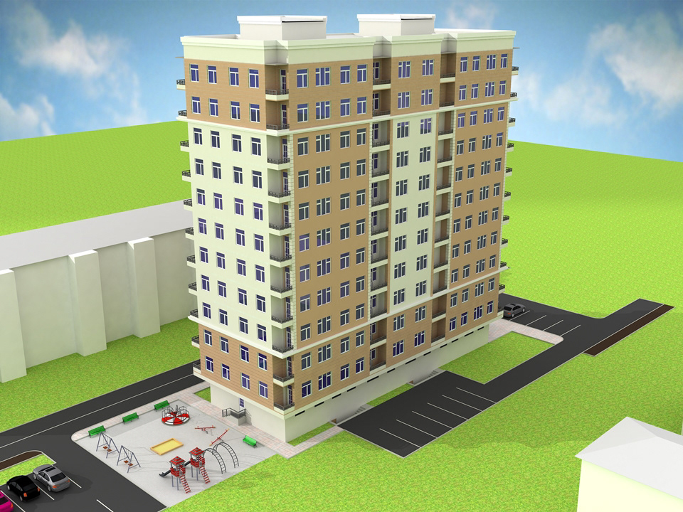 building architectural visualization viz bishkek