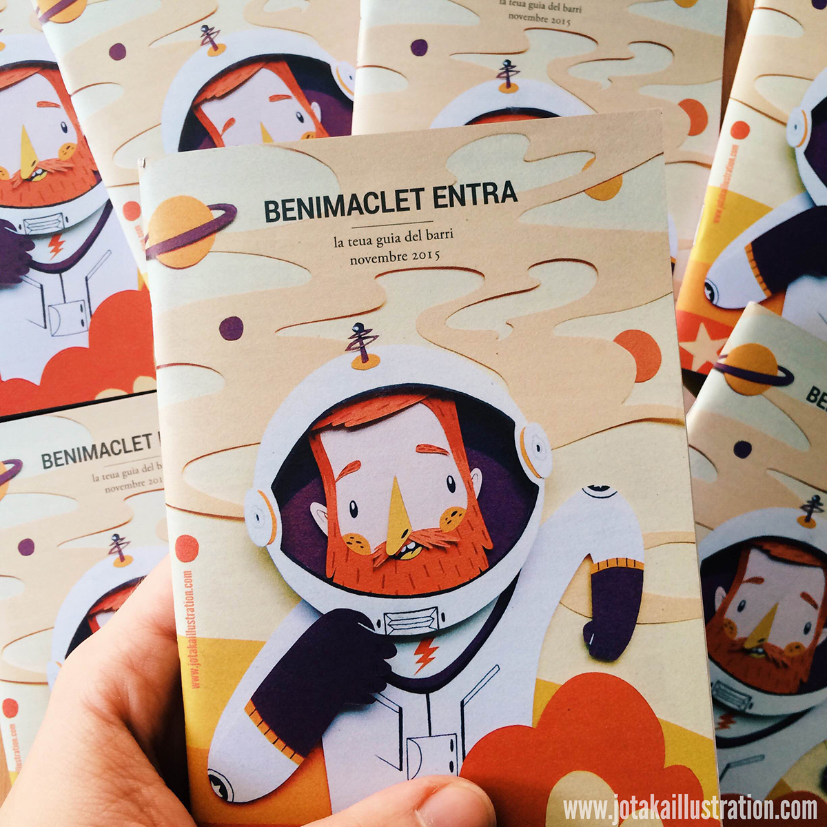 Benimaclet benimacletentra valencia illustracion cover magazine culturalguide