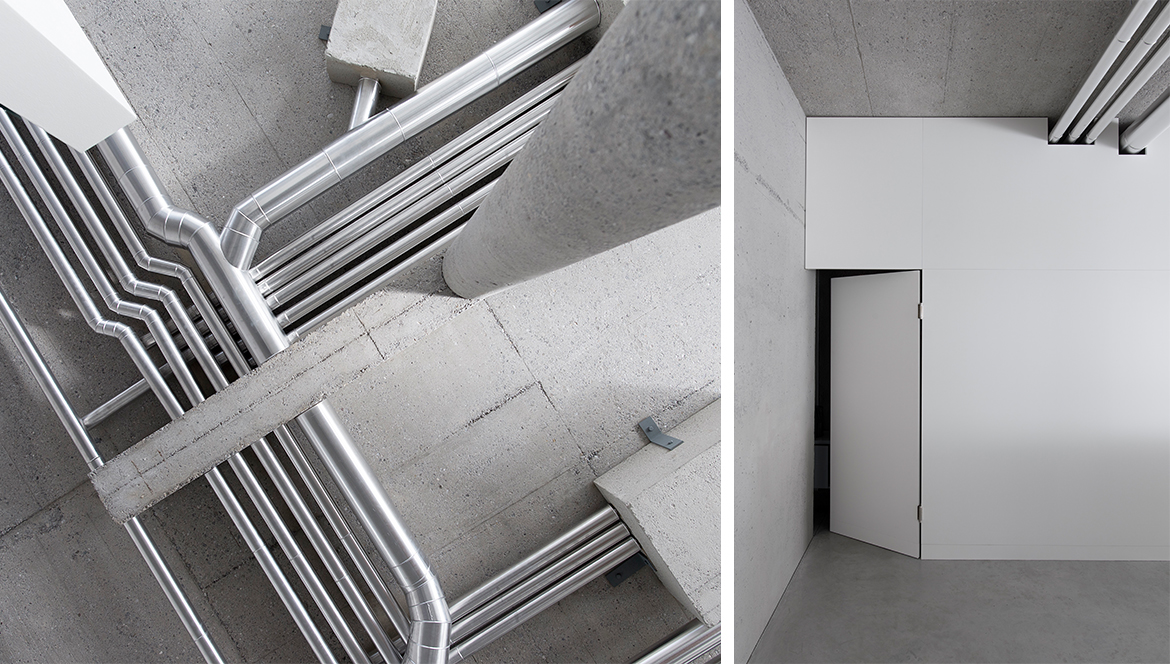 residential LOFT Bregenz architecture concrete Minimalism