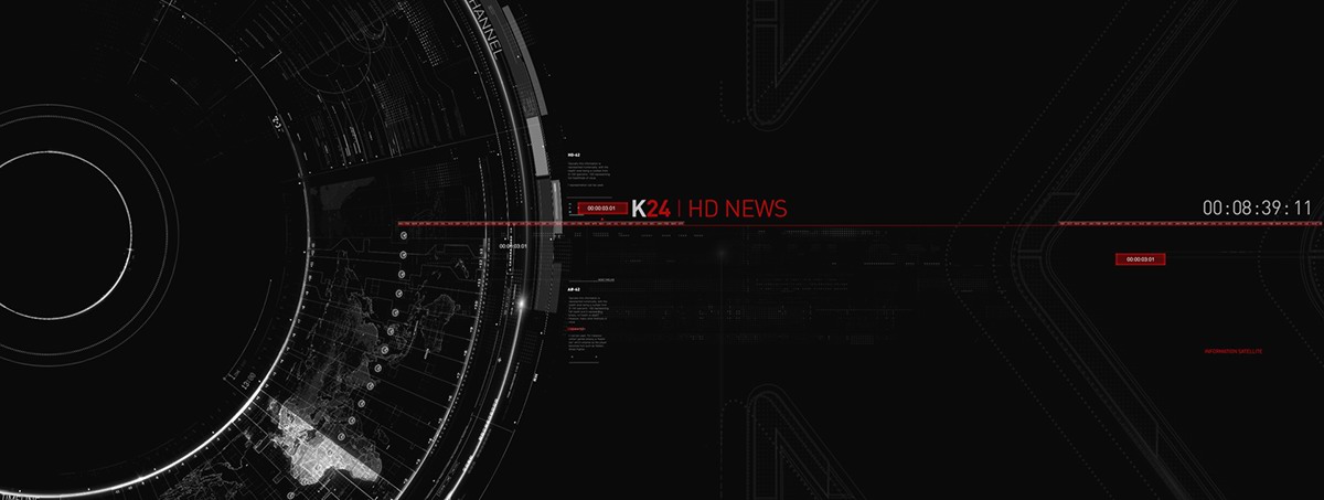k24 kurdistan24 Idents Openers broadcast tv pixel ID Ident news Channel onair on air graphics concept