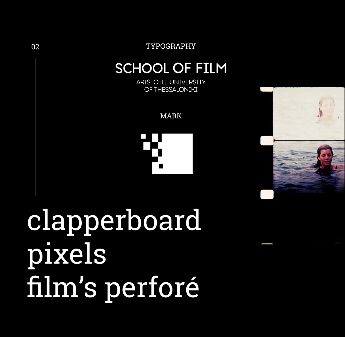 Adobe Portfolio branding  Cinema Education Film   Fine Arts  graphic design  logo Logo Design University