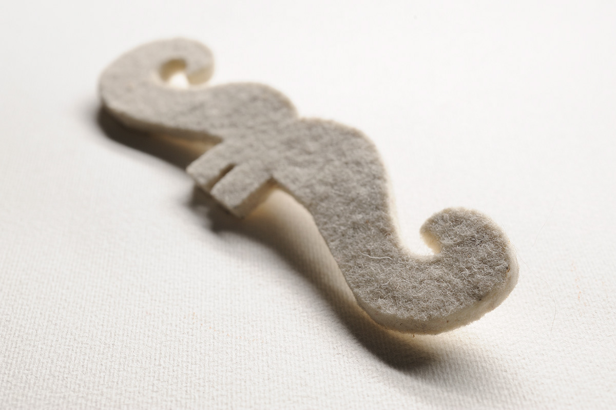 mustache Necklace contmporary Jewellery gioielli silicon textile men portaits resin Adobe Portfolio