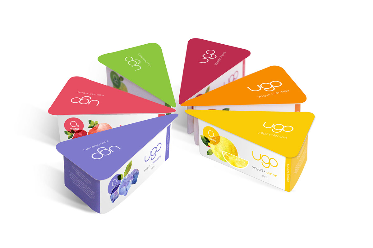 yogurt packaging design structural packaging