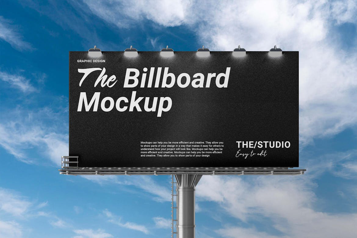 billboard SKY Mockup mockups banner banner design banners banner ads Banner Ad