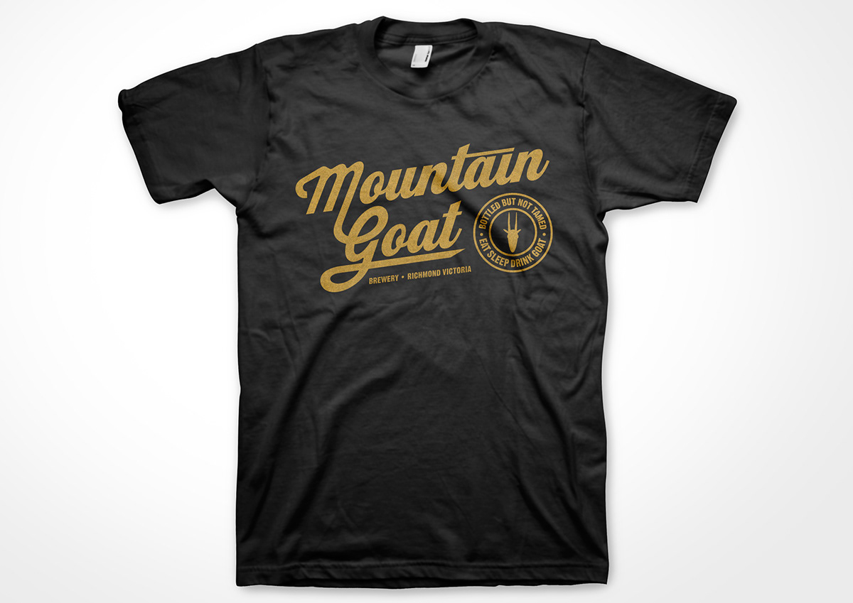 Mountain Goat Beer t shirts