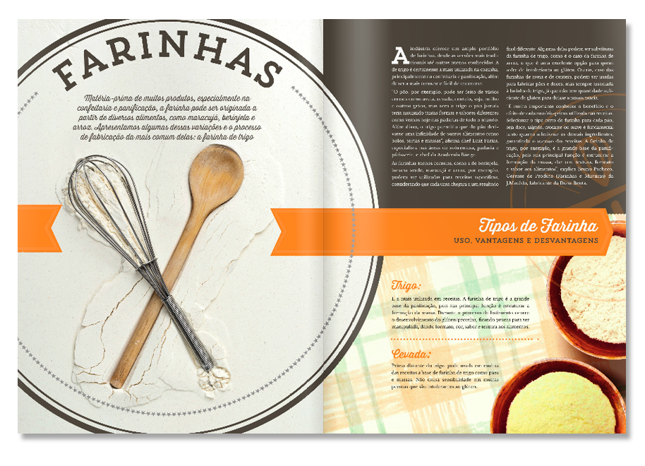 Food Magazine revista editorial Direção de arte food service