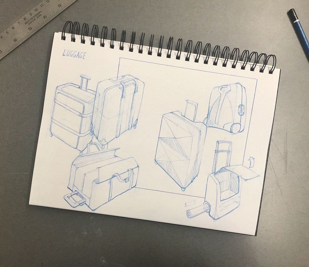 sketch sketchbook Render ILLUSTRATION  Perspective