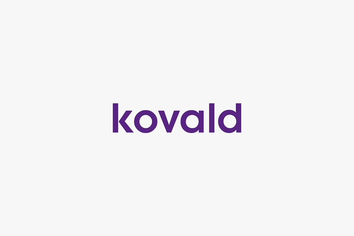 kovald digital marketing   advertise angelos botsis athens visual identity Corporate Identity Logotype agency digital marketing purple Stationery