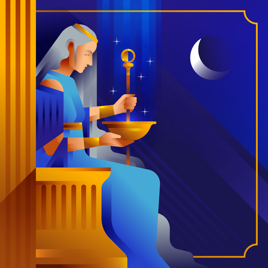 women moon fantasy Character design  goddess Mysticism women empowerment Magic   exoterism symbolism