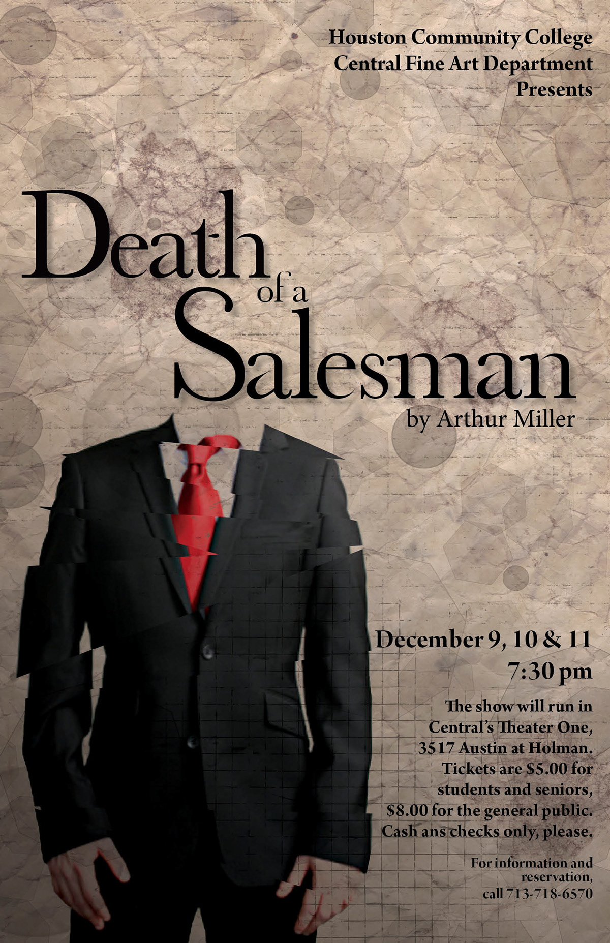 poster play death of a salesman Arthur Miller