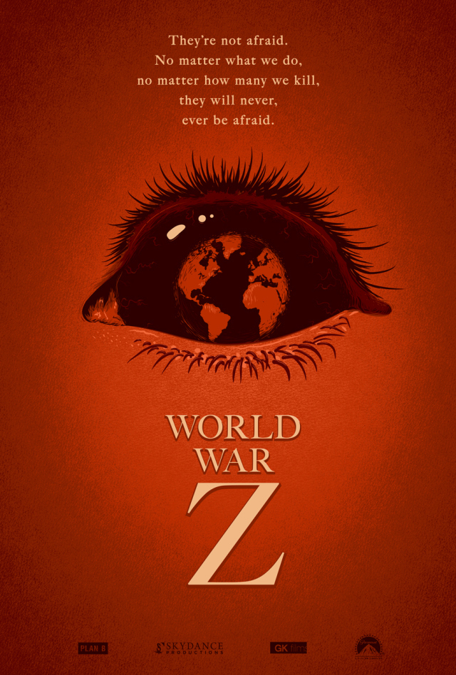 Poster Posse Movies pop culture posters films WORLD WAR Z