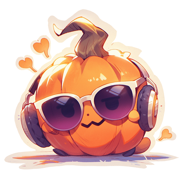 Cool as a pumpkin