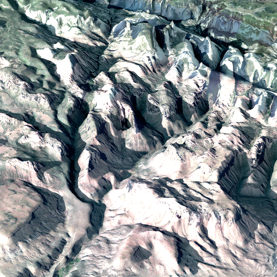 3D dem national parks landscapes terrain outdoors utah desert mountains rocks rivers Isometric Zions Bryce arches