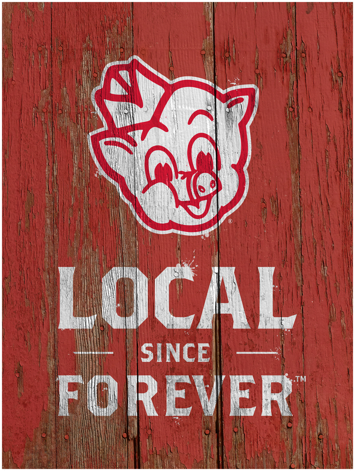 Piggly Wiggly  signs  typography texture wood