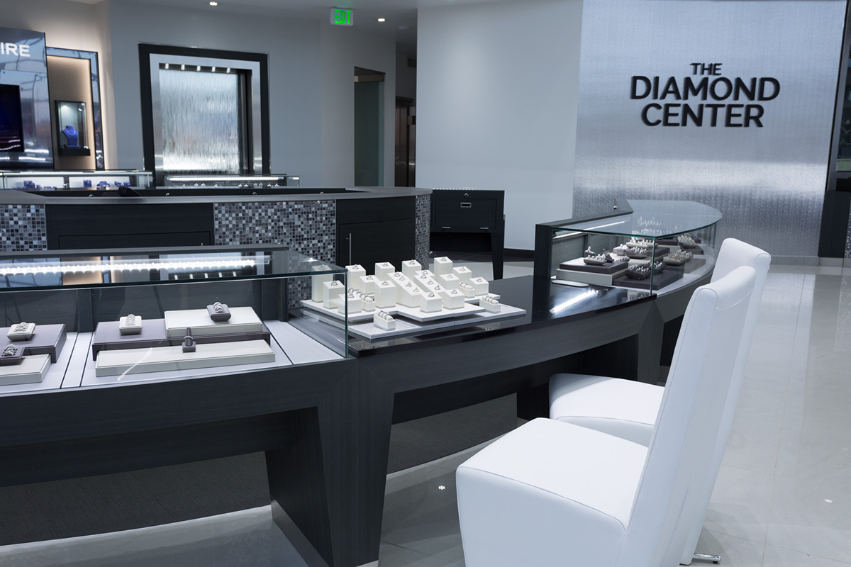 asid Jewelry Store Interior design Jewelry Shop Interior decorator interior designer Concept to completion diamond center interior decorator