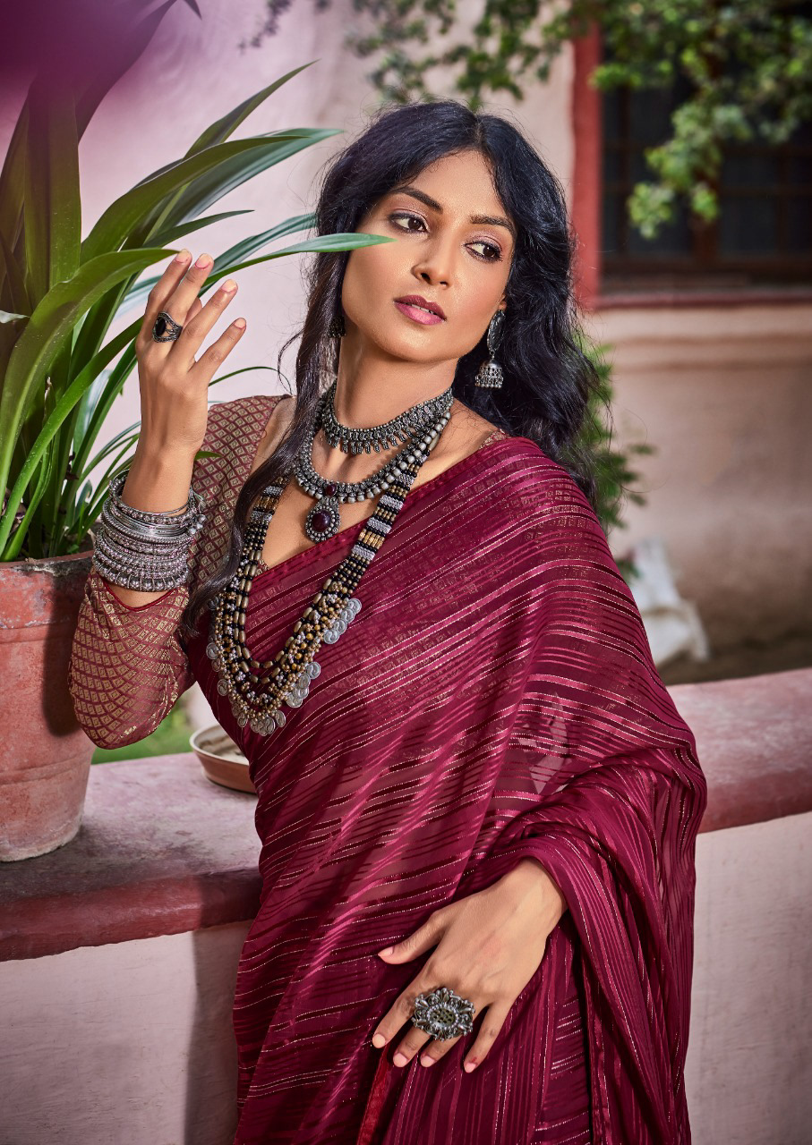 Ethnic Fashion  saree traditional zari saree
