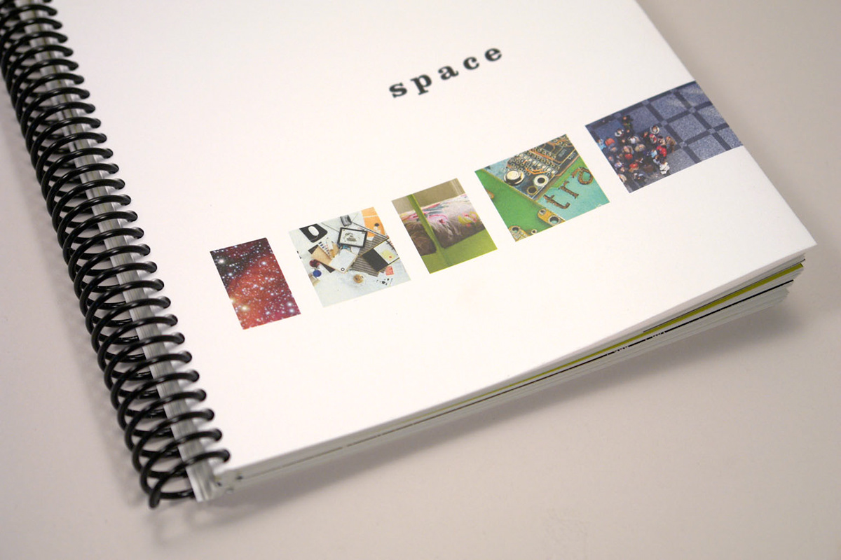 Bookdesign binding Space  business definingspace