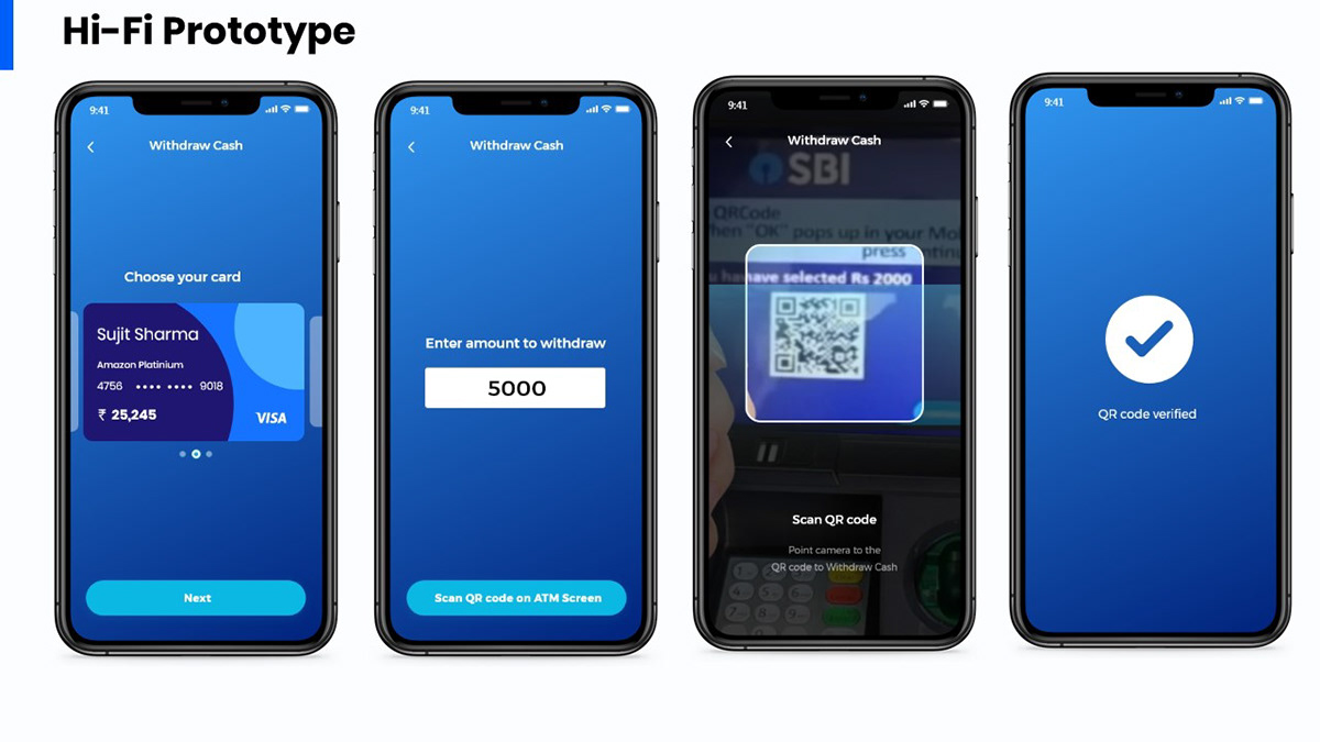 app design banking card Contactless minimal modern ui design UI/UX user experience ux