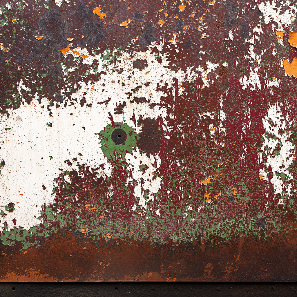 degrading metal old paint rotten rust