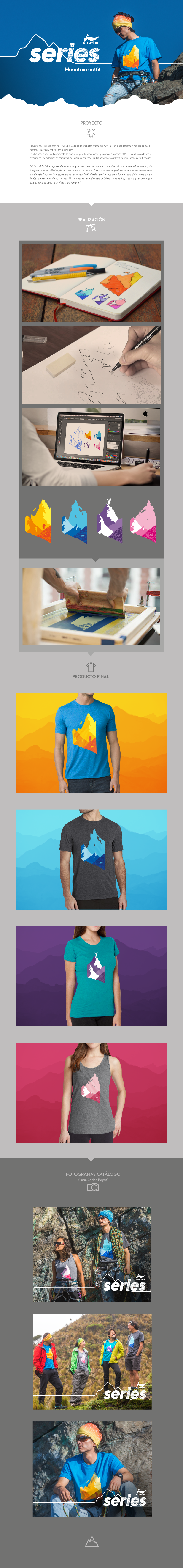 outfit camisetas t-shirts mountain outdoors climbing