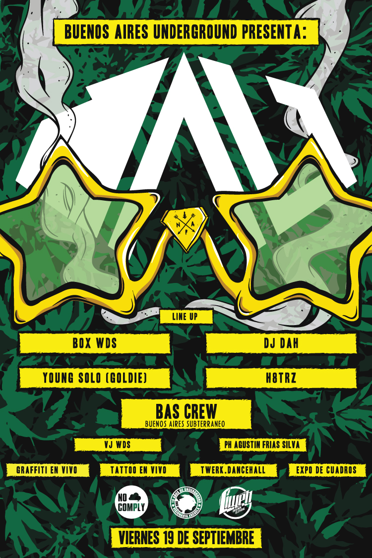 bau hip hop underground Flyer Design design flyer volador poster Snoop Dogg snoop rap bass party