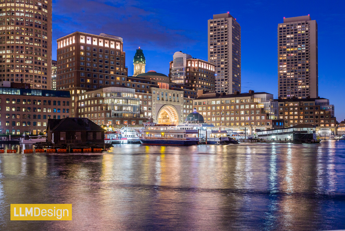 architectural photography boston skyline