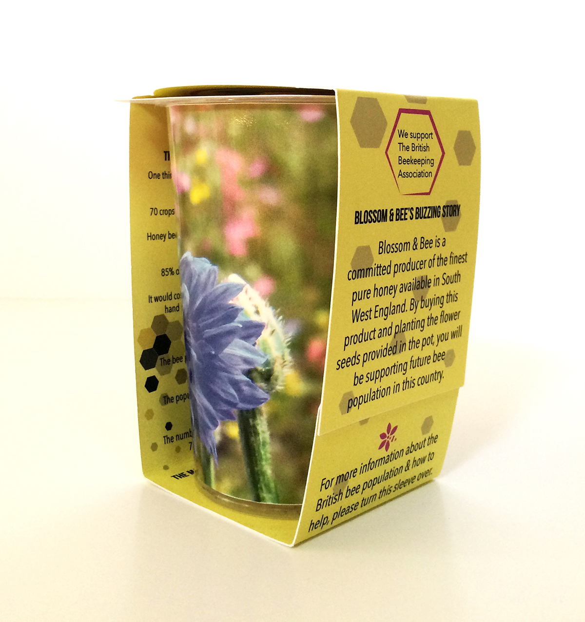 Packaging branding  honey bees bee population british bees helping productwithapurpose giveback  Flowers